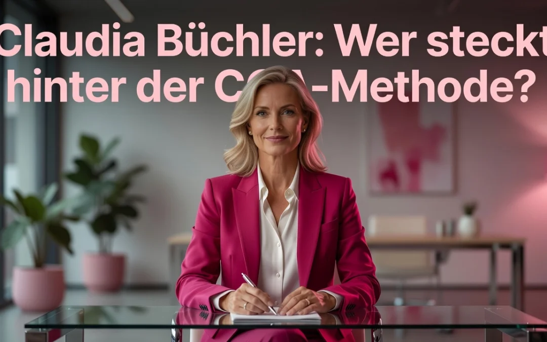 Professional header image for case study examination: Claudia Büchler: Wer steckt hinter der COA-Methode?