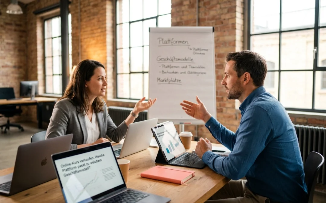 Online-Kurs verkaufen: Welche Plattform passt zu welchem Geschäftsmodell?
